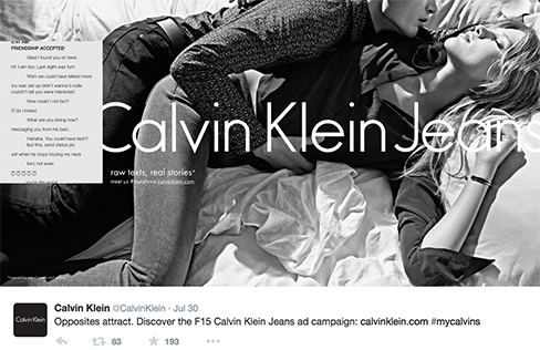 Calvin Klein Launches Provocative #mycalvins Ads | Norty Cohen